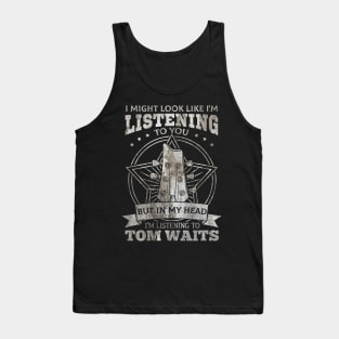 Tom Waits Tank Top